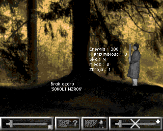 Tyran (Amiga) screenshot: Forest