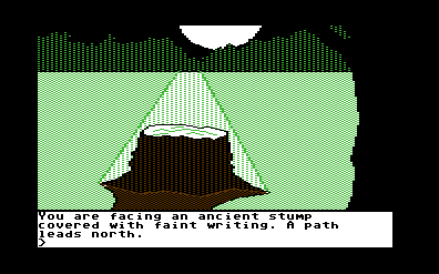Transylvania (Commodore 64) screenshot: Game start