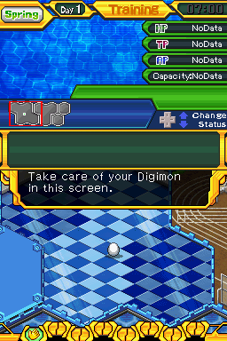 Digimon: World Championship (Nintendo DS) screenshot: Game start