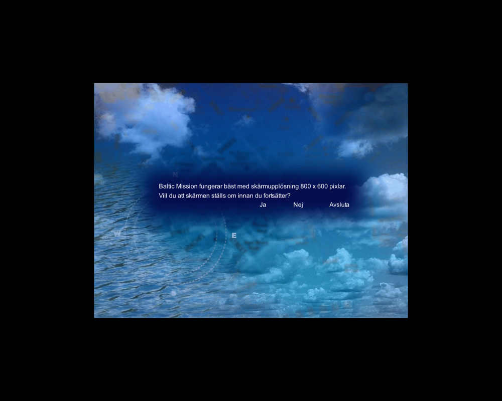 Screenshot of Baltic Mission (Windows, 2001) MobyGames