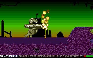 Under Pressure (Amiga) screenshot: Underwater trap