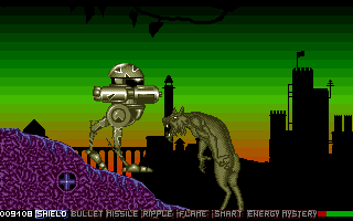 Under Pressure (Amiga) screenshot: Werewolf