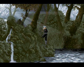 Nathan Never (Amiga) screenshot: Level introduction