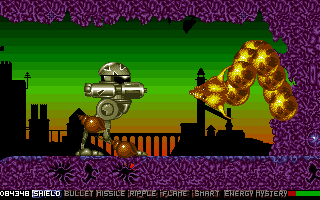 Under Pressure (Amiga) screenshot: Final boss