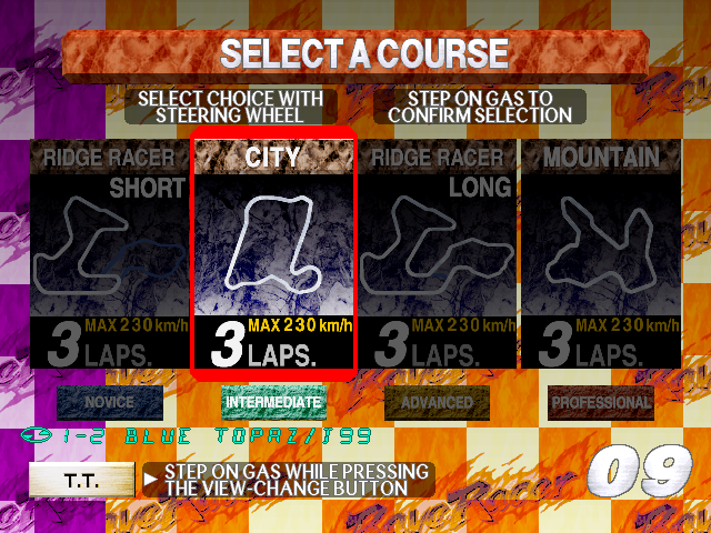 Screenshot of Rave Racer (Arcade, 1995) - MobyGames