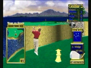 Screenshot of Peter Jacobsen's Golden Tee Golf (PlayStation, 1998 ...