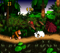 Screenshot Of Donkey Kong Country: Blockbuster World Video Game ...