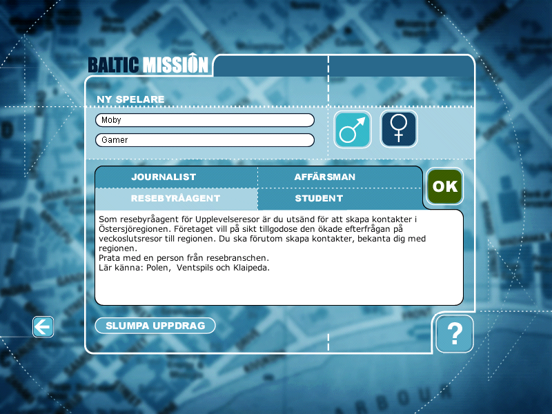 Screenshot of Baltic Mission (Windows, 2001) MobyGames