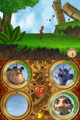 Dragon Hunters (Nintendo DS) screenshot: Game start