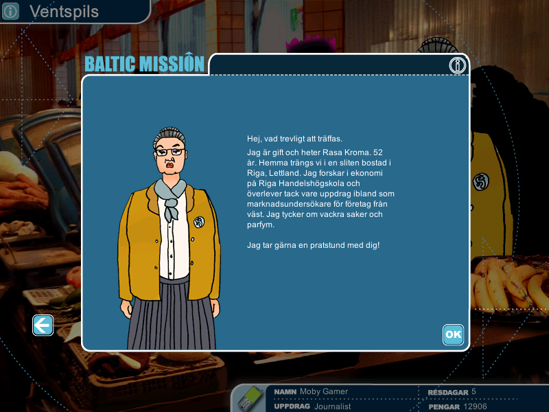 Screenshot of Baltic Mission (Windows, 2001) MobyGames