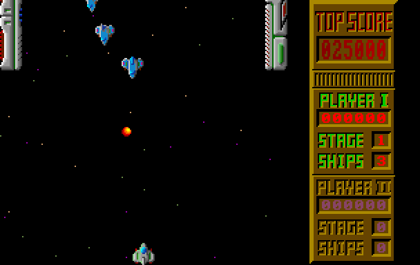 Scorpio (Amiga) screenshot: Game start