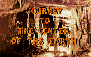 Journey to the Center of the Earth (Amiga) screenshot: Title screen