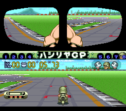 Screenshot of Bike Daisuki! Hashiriya Tamashī: Rider's-Spirits (SNES ...