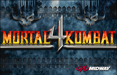 Mortal Kombat 4 (Arcade) screenshot: Title screen