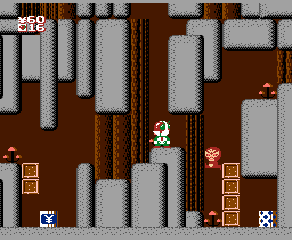 Kamen Rider Club: Gekitotsu Shocker Land (NES) screenshot: Hostile guy