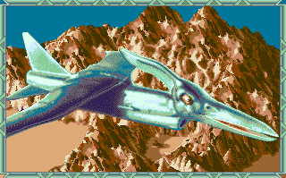 Powerstyx (Amiga) screenshot: Level 2 done