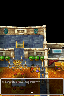 Dragon Quest V: Hand of the Heavenly Bride (Nintendo DS) screenshot: Thx