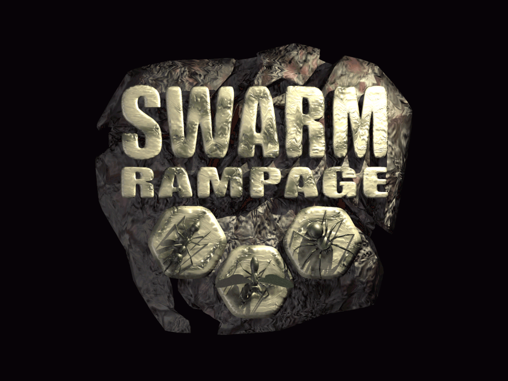 Swarm Rampage (Windows) screenshot: Title screen