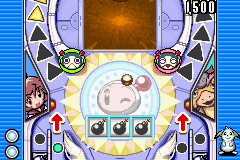 Bomberman Jetters: Game Collection (Game Boy Advance) screenshot: Table center