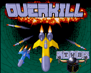 Overkill (Amiga) screenshot: Title screen