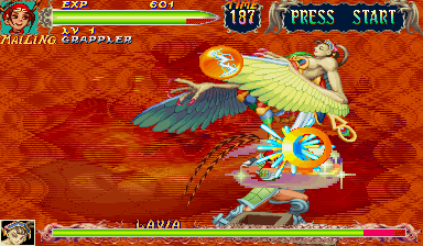 Red Earth (Arcade) screenshot: Special attack