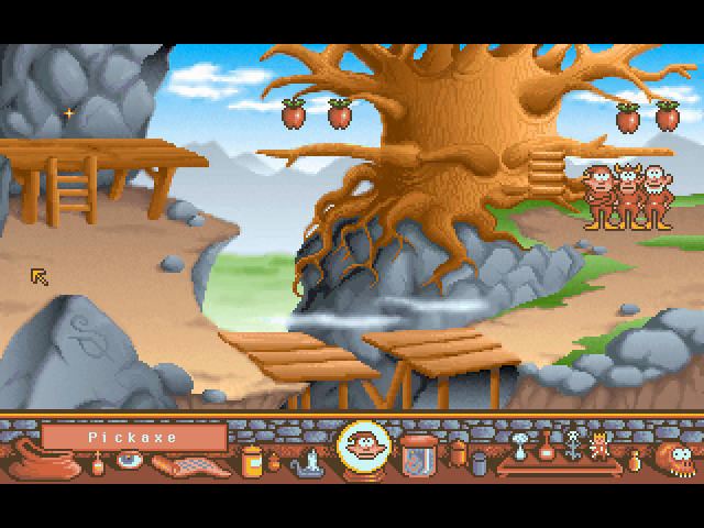 Gobliiins (Macintosh) screenshot: Second level