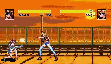 The Queen of Duellist Gaiden α+ (Sharp X68000) screenshot: Emily's stage