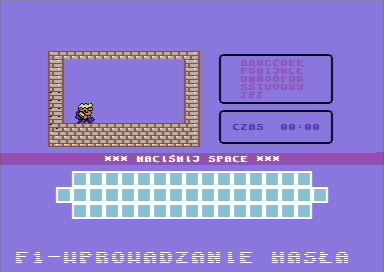 Omnibus (Commodore 64) screenshot: Level 1