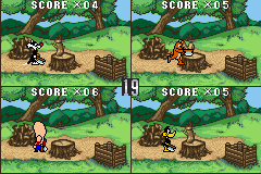 Tweety and the Magic Gems (Game Boy Advance) screenshot: Compete against opponents.