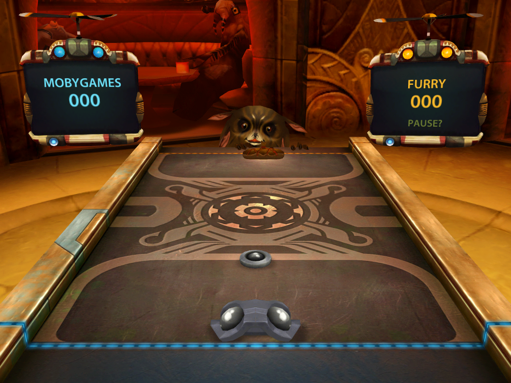 Shufflepuck Cantina (iPad) screenshot: Let the game begin