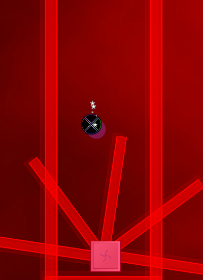 Ball Revamped III: Gemini (Browser) screenshot: Level 104: be careful from the moving platforms