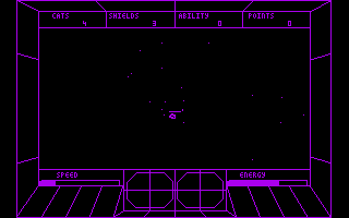 Wanderer (Amiga) screenshot: Shooting straight