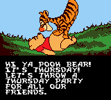 Disney's Pooh and Tigger's Hunny Safari (Game Boy Color) screenshot: Story
