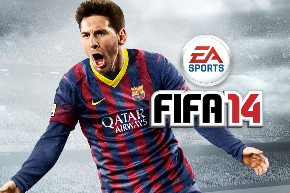 FIFA 14 (iPhone) screenshot: Title screen