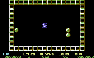 Build-It: Das Bauhaus (Commodore 64) screenshot: Level 1