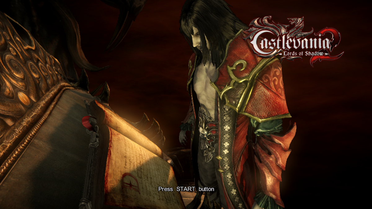 Castlevania: Lords of Shadow 2 (PlayStation 3) screenshot: Title screen