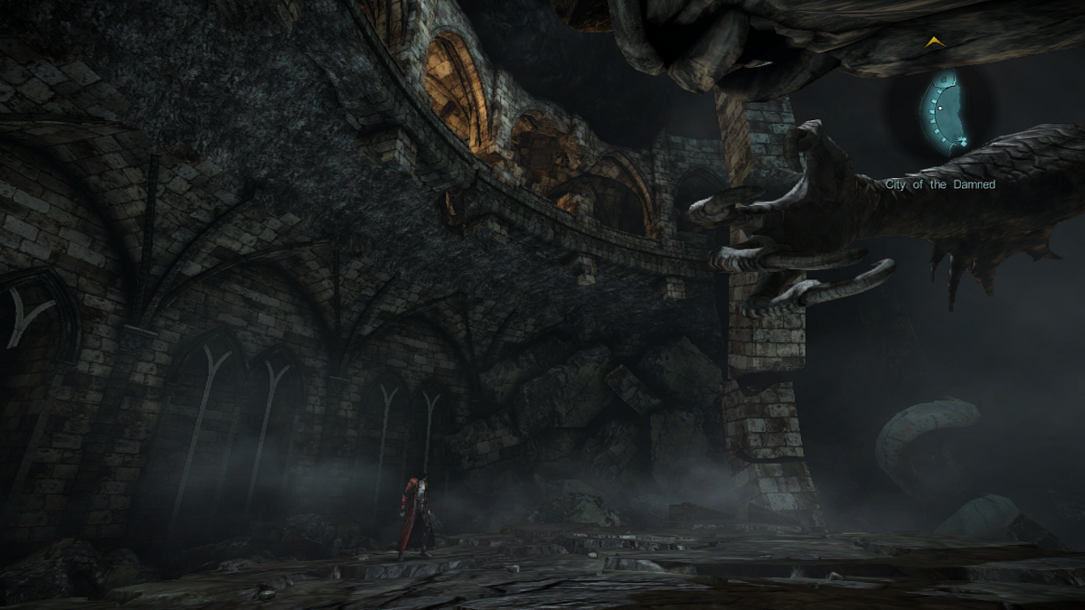 Castlevania: Lords of Shadow 2 (PlayStation 3) screenshot: Old underground area of the castle, after beating a boss
