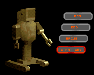 Metal Kombat (Amiga) screenshot: Main menu