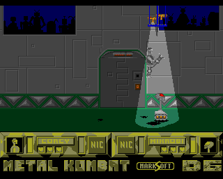 Metal Kombat (Amiga) screenshot: Jump kick