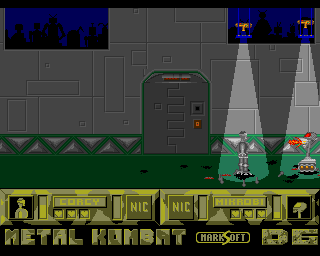 Metal Kombat (Amiga) screenshot: Flamethrower