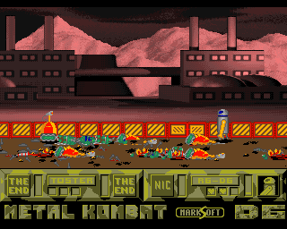 Metal Kombat (Amiga) screenshot: Another one coming