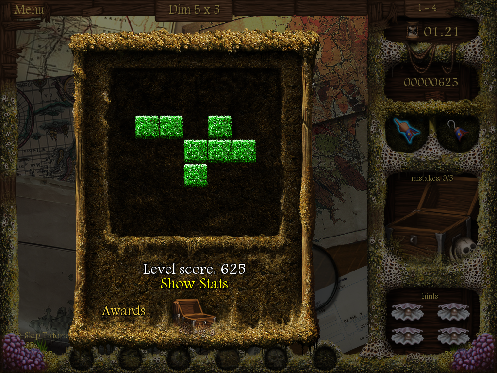 Arizona Rose and the Pirates' Riddles (Windows) screenshot: Counting up my treasure