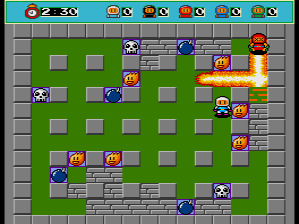 Turbo Duo (included games) (TurboGrafx CD) screenshot: (Bomberman) Final frag