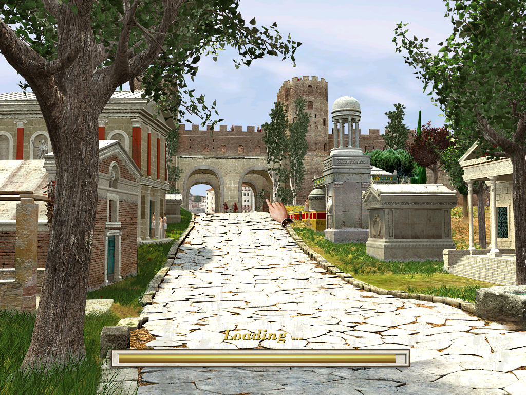 Pax Romana (Windows) screenshot: Loading Screen 1.