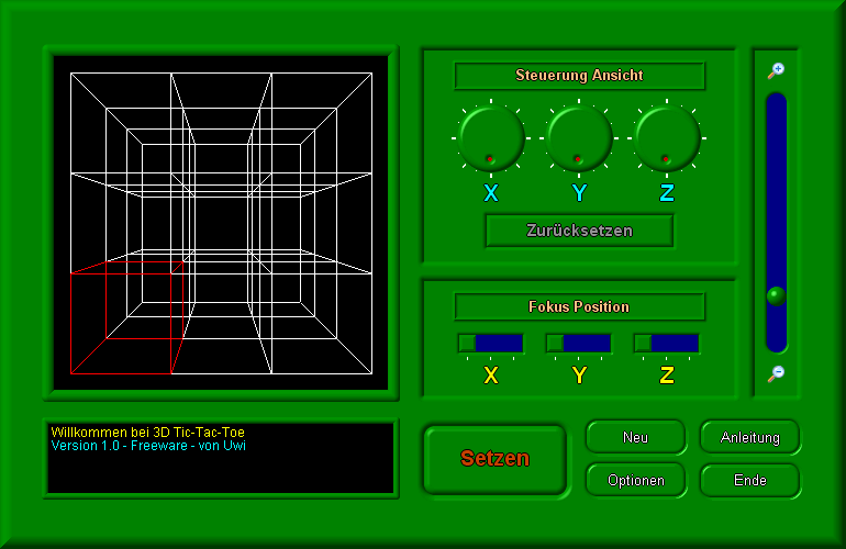 Solved 3-D Tic Tac Toe 3D tic-tac-toe, also known by the