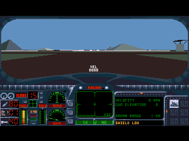Armour-Geddon (Amiga) screenshot: Tank