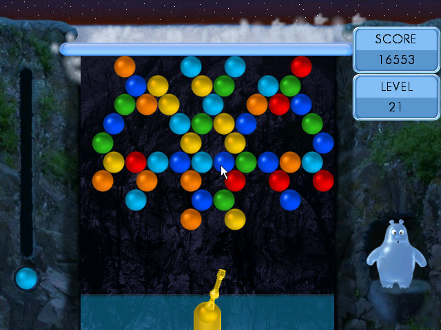 Aqua Bubble II (Windows) screenshot: Puzzle Mode