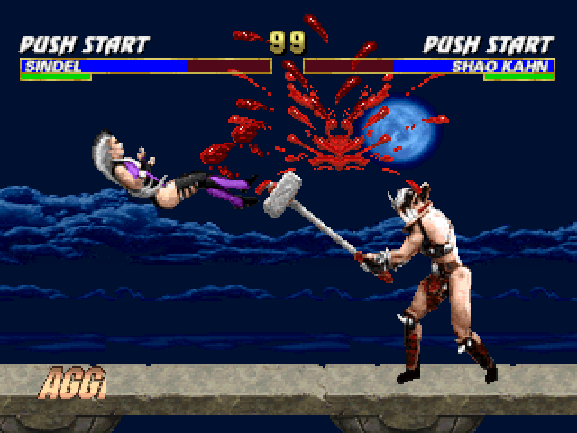 Screenshot of Mortal Kombat Trilogy (PlayStation, 1996) - MobyGames