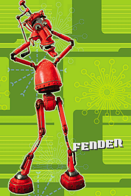 Robots (Nintendo DS) screenshot: Intro - Fender