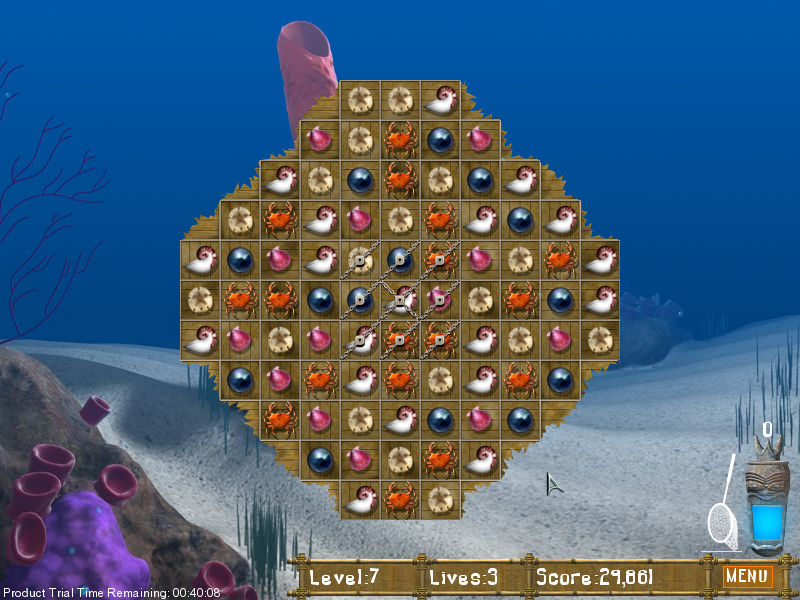 Big Kahuna Reef (Windows) screenshot: Level 7